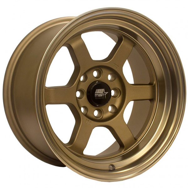 MST Time Attack Satin Bronze with Bronze Machined Lip