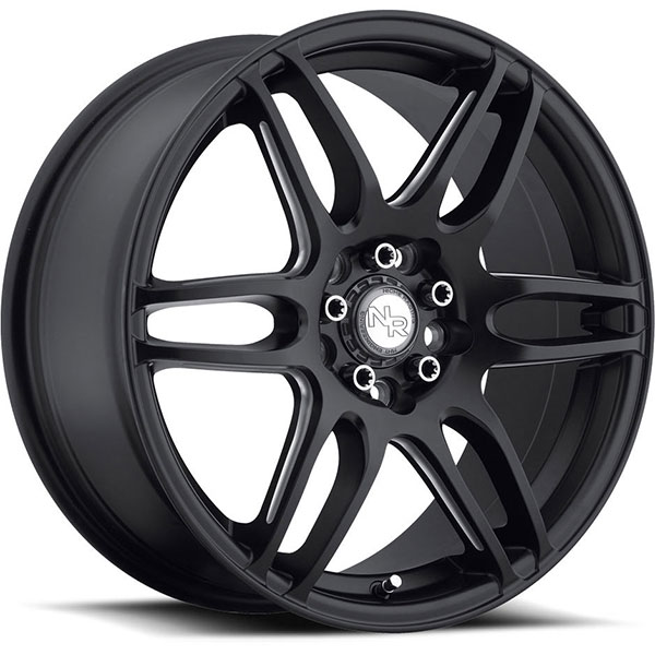 Niche NR6 M106 Stone Black with Milled Spokes