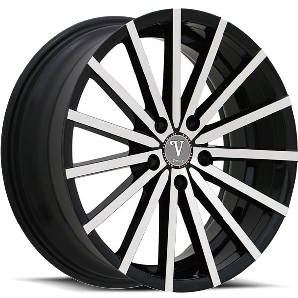 Velocity VW 17A Black with Machined Face