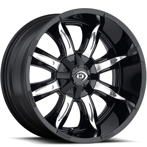 Vision 423 Manic Gloss Black with Machined Face